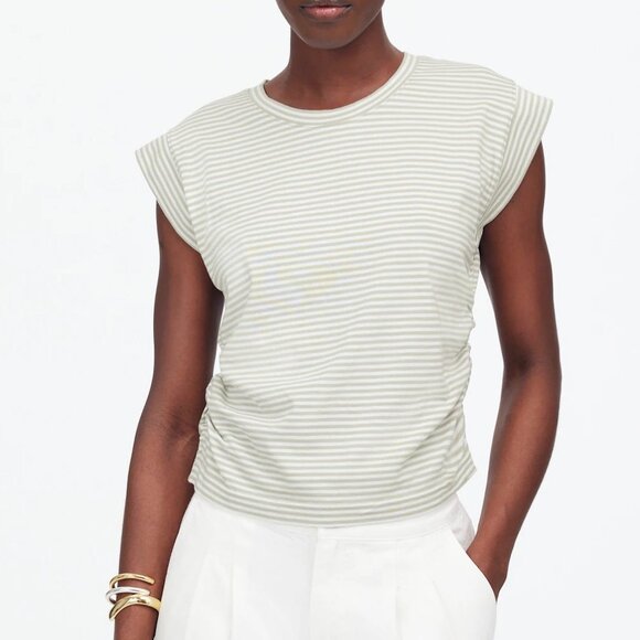 Madewell Side-Cinch Muscle Tee Size Medium - Picture 1 of 10